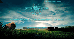 Desktop Screenshot of bisonranch.cz